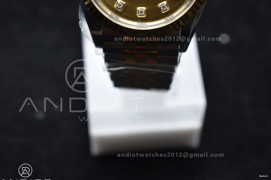 YG Best Steel SS YG 1:1 Clean 904L 126233 Jubilee Dial Diamonds VR3235 Edition DateJust 36 on Bracelet 0412